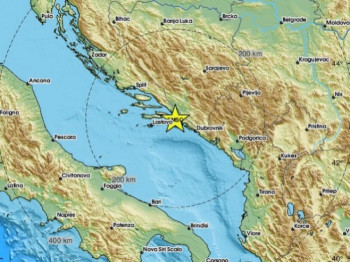 Novi zemljotres od 3,8 stepeni po Rihteru zabilježen u Hrvatskoj