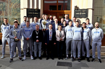 Prijem za košarkaše „Leotara“ osvajače Kupa RS