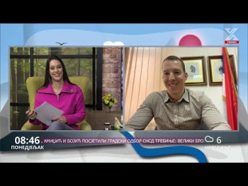 Gost jutarnjeg programa: Marko Radić, rukovodilac sektora za razvoj i promociju TO RS (VIDEO)