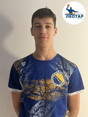 Gojko Janković član Vaterpolo kluba “ Leotar “ nastupa za reprezentaciju Bosne i Hercegovine