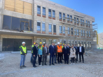 Dodik obišao radove na novoj bolnici u Trebinju (FOTO)