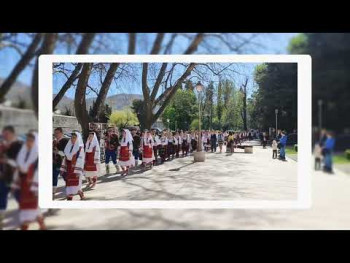Svečani defile učesnika pete smotre veterana folklornih ansambala (VIDEO)