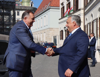 Delegacija Mađarske stigla u Palatu Republike, Dodik dočekao Orbana