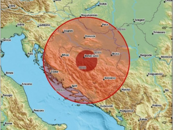 Zemljotres pogodio Banjaluku