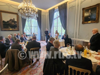 Dodik u Parizu sa francuskim pukovnikom (VIDEO)