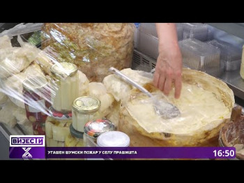 Domaći proizvodi na gradskoj tržnici sinonim za kvalitet (VIDEO)