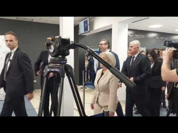 Predsjednik Srbije Aleksandar Vučić u Mostaru (video)