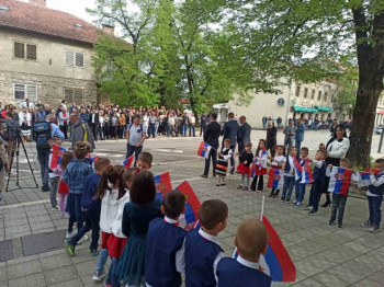 Dodik, Vučić i Višković u posjeti Bileći