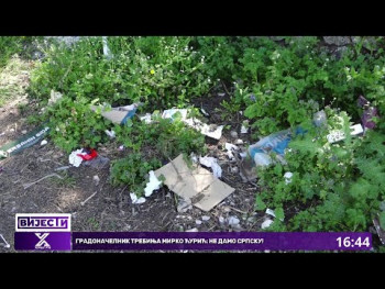 Da li su pretrpani kontejneri smeća postali prva asocijacija na Bileću? (VIDEO)
