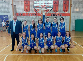 Kadetkinje ŽKK Leotar 03 osvojile treće mjesto na završnom turniru Srpske