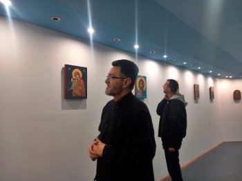 U Bileći otvorena izložba ikona 'Agios' Petre Kosnić