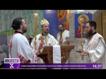 Prebilovci: Obilježena krsna slava hrama Vaskrsenja Hristovog (VIDEO)