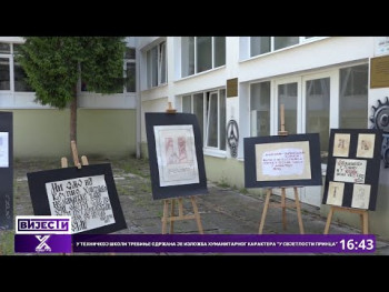 JU Tehnička škola Trebinje: Održana humanitarna izložba 'U svjetlosti princa'