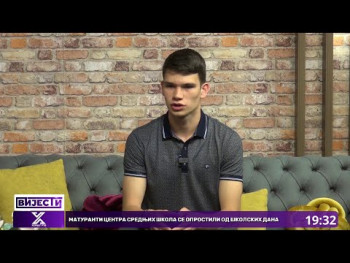 Spasoje Kukurić ; đak generacije Gimnazije 'Jovan Dučić' (VIDEO)