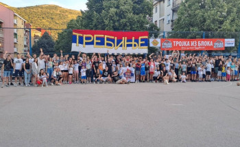 Na igralištu na Tini organizovana 'Trojka iz bloka': Raduje veliki broj djece