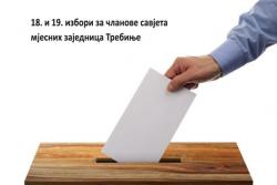 18. и 19. марта избори за чланове савјета мјесних заједница