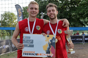 Završen turnir u odbojci na pijesku – Pobjednici Aleksa Mandić i Danilo Nikolić