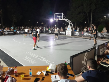 3x3 spektakl u trebinjskom Gradskom parku