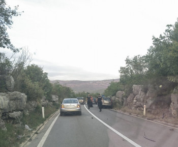 Saobraćajka na putu Trebinje - Bileća