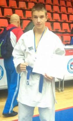 Miloš Pantić iz Nevesinja osvojio srebrnu medalju na turniru u Banjaluci