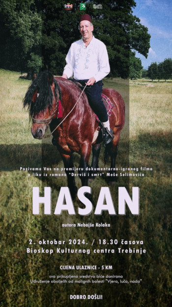 Premijera dokumentarno -  igranog filma 'Hasan'