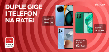 Izaberite novi telefon i dvostruki net bonus