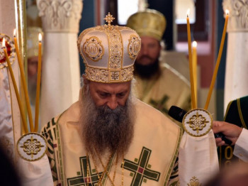 Patrijarh Porfirije: Hristovo prisustvo razobličava one koji neće Gospoda