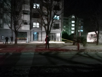 Bačena bomba u Trebinju, oštećena zgrada u izgradnji