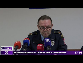 Laketa: Stanje bezbjednosti na području PU Trebinje zadovoljavajuće VIDEO