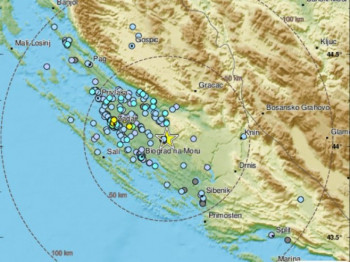 Хрватску ноћас погодила два земљотреса, у Загребу и у Задру