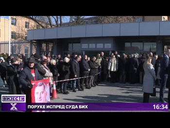 Ogromna podrška pred Sudom BiH; Narod će stati u odbranu predsjednika Srpske /video/