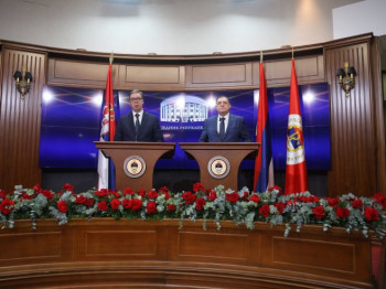 Вучић: Подржаваћемо институцију предсједника Републике Српске и лично Милорада Додика