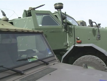 Pojačano prisustvo vojnika i vozila EUFOR-a u Palama