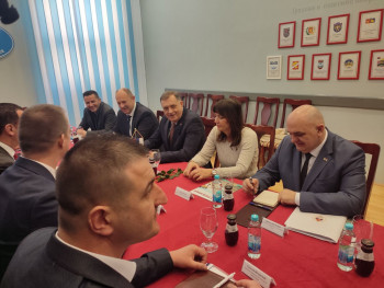 Dodik na sastanku sa rukovodstvom Elektroprivrede Republike Srpske