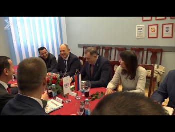 Predsjednik Dodik razgovarao sa rukovodstvom Grada Trebinja