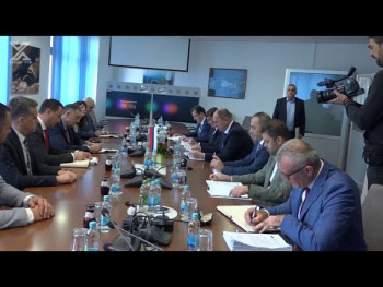 Predsjednik Dodik na sastanku sa rukovodstvom Elektroprivrede Republike Srpske u Trebinju