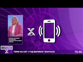 Đurić: Stabilizacija vremena naredne sedmice ( video)