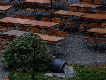 Олујни вјетар у Загребу обара стабла и скеле (ФОТО)