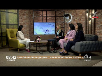 Gosti: sa Ljudmila Milošević, Andriana Đogo i  Nikolina Nosović