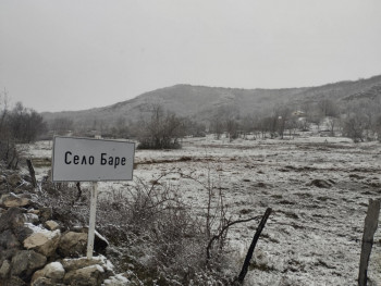 Prvi aprilski snijeg u Hercegovini