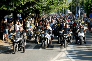 Defile ulicama Trebinja: Preko 2.000 bajkera na jubilarnom 25. Moto skupu