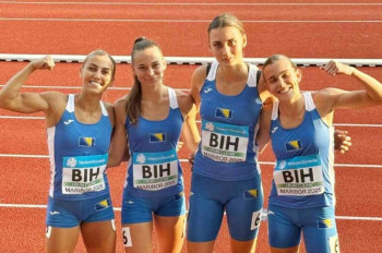 Сара Мијановић, са штафетом БиХ, оборила државни рекорд