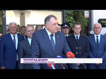 Dodik: Vojska Republike Srpske branila vjeru, istoriju i narod (Video)