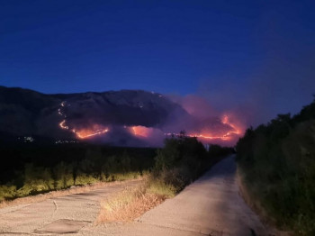 Stravični snimci požara; Vatrena stihija u selima Tulje i Mrkonjići (FOTO, VIDEO)
