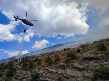 Požari u nekoliko sela oko Trebinja i dalje aktivni