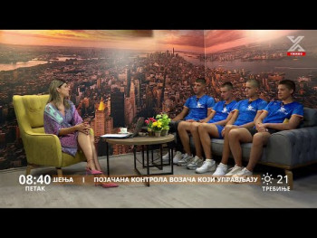 Gosti jutarnjeg programa: Vaterpolo klub ''Leotar''(video)