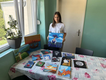 Lijep gest mlade Trebinjke: Svojim radovima uljepšala pedijatriju trebinjske bolnice