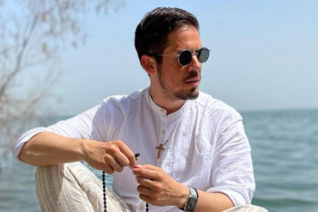 Nikola Rokvić na Trgu slobode za Preobraženje Gospodnje