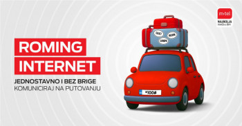 Bezbrižan odmor uz m:tel roming tarifne opcije Ostanite povezani gdje god da putujete