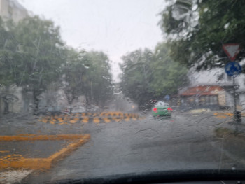 Potop u Trebinju: Jako nevrijeme praćeno kišom, gradom i grmljavinom 